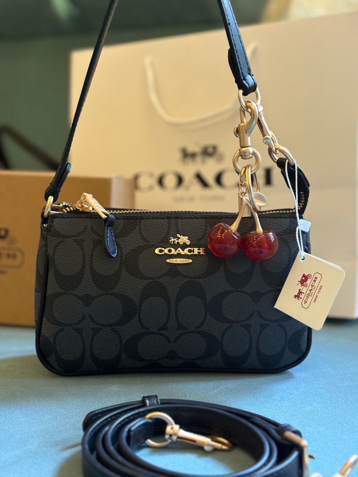 Black CC Sling Bag