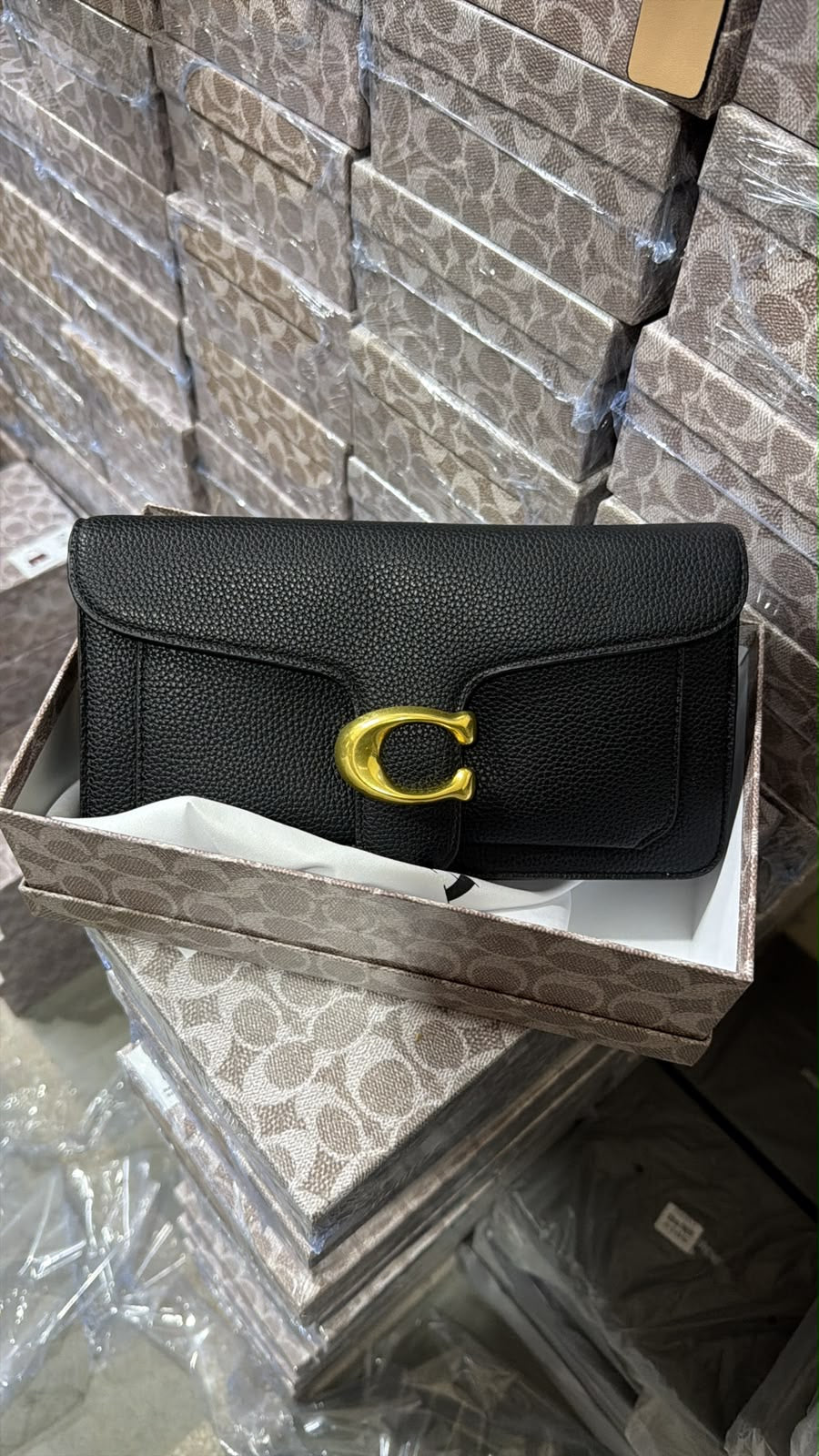 Tabby Shoulder Bag- black