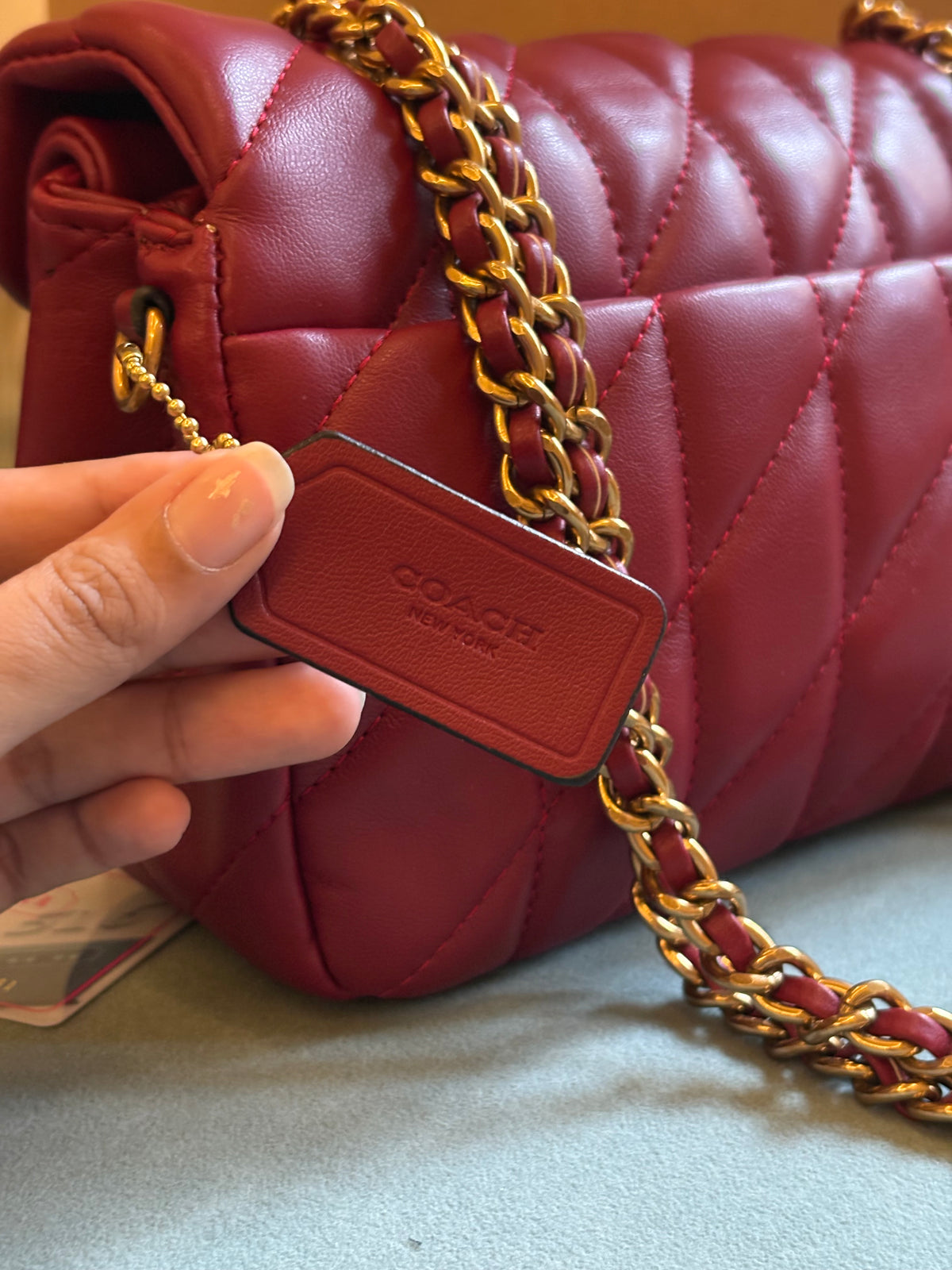 Cushion Bag - Wine Red