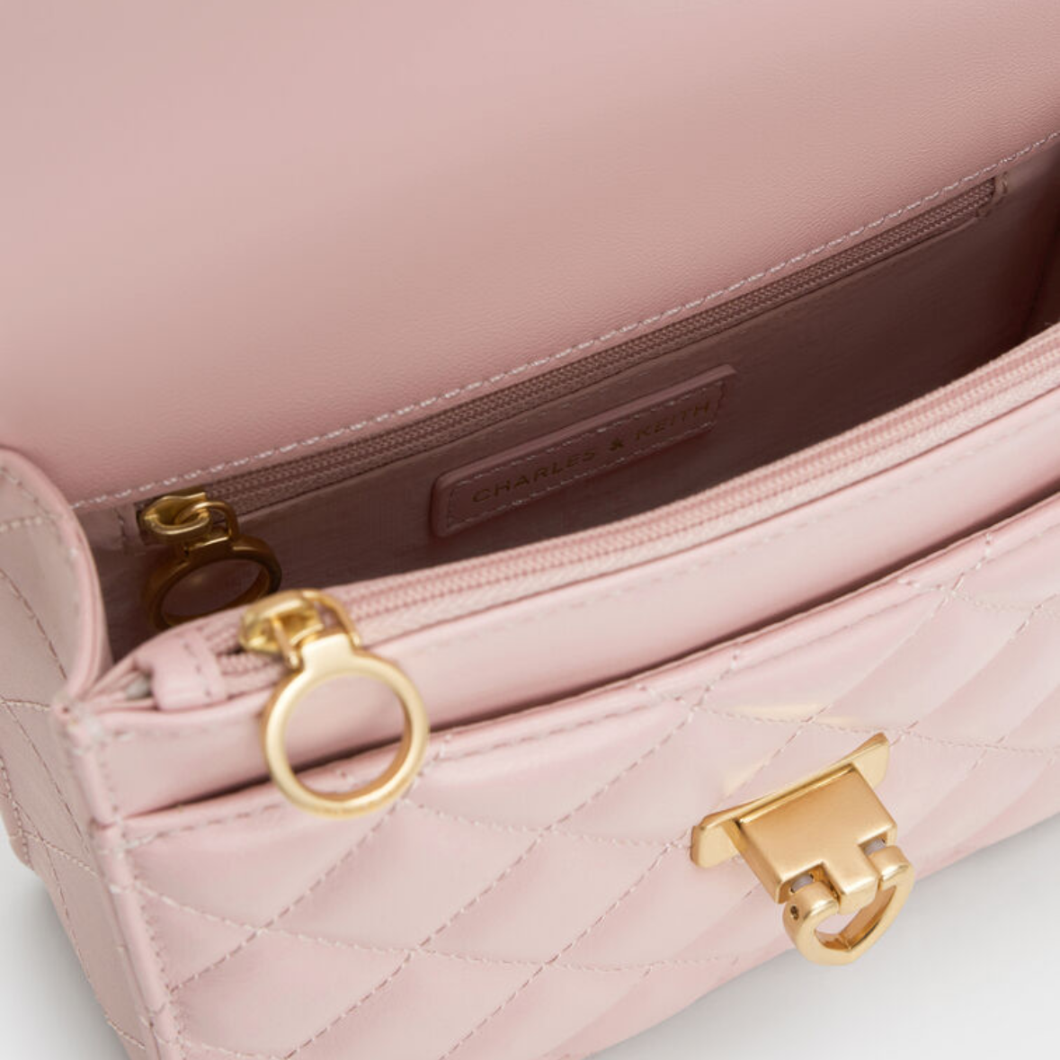 C&K pink Sling Bag