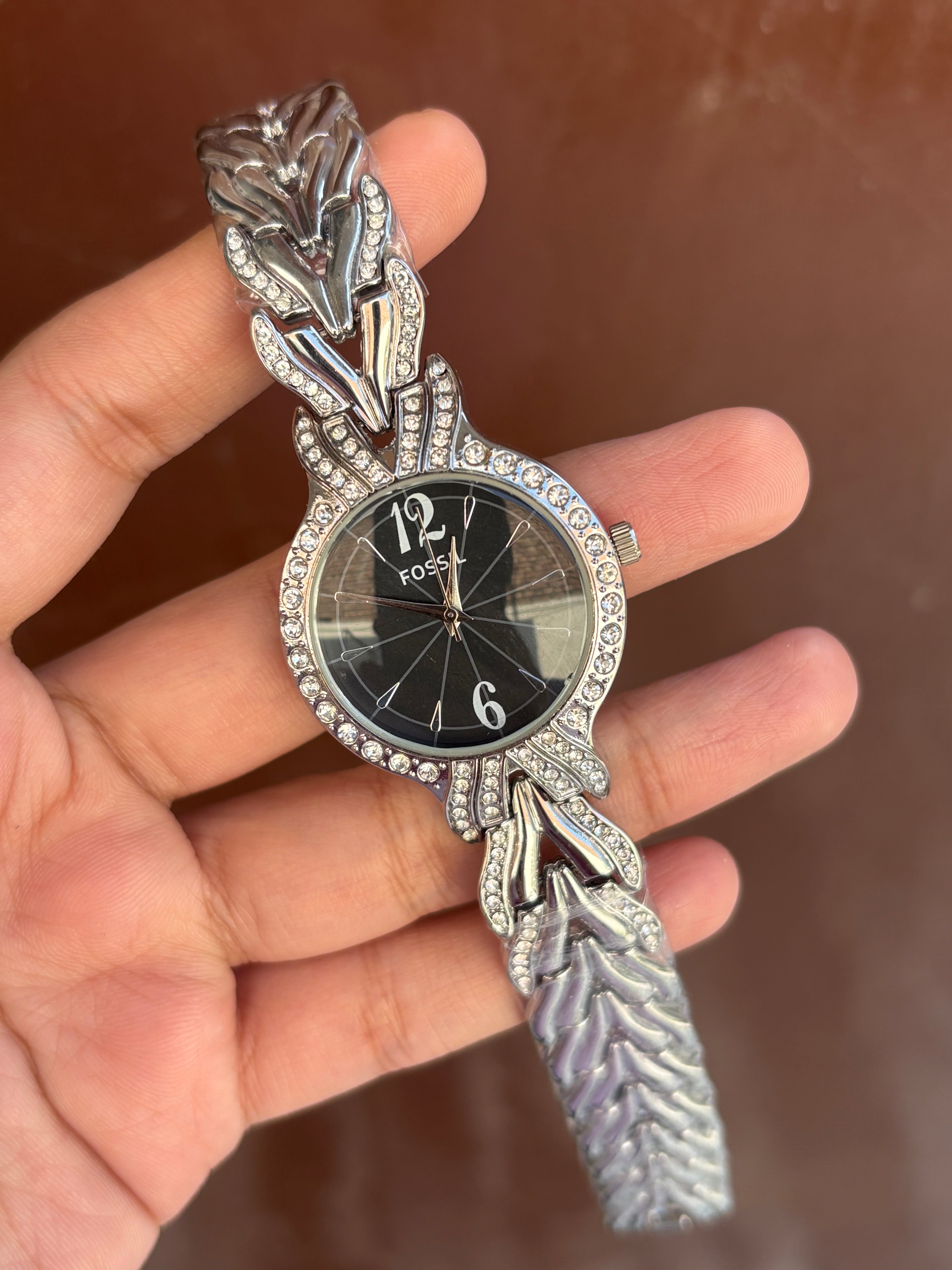 Fossil stone watch