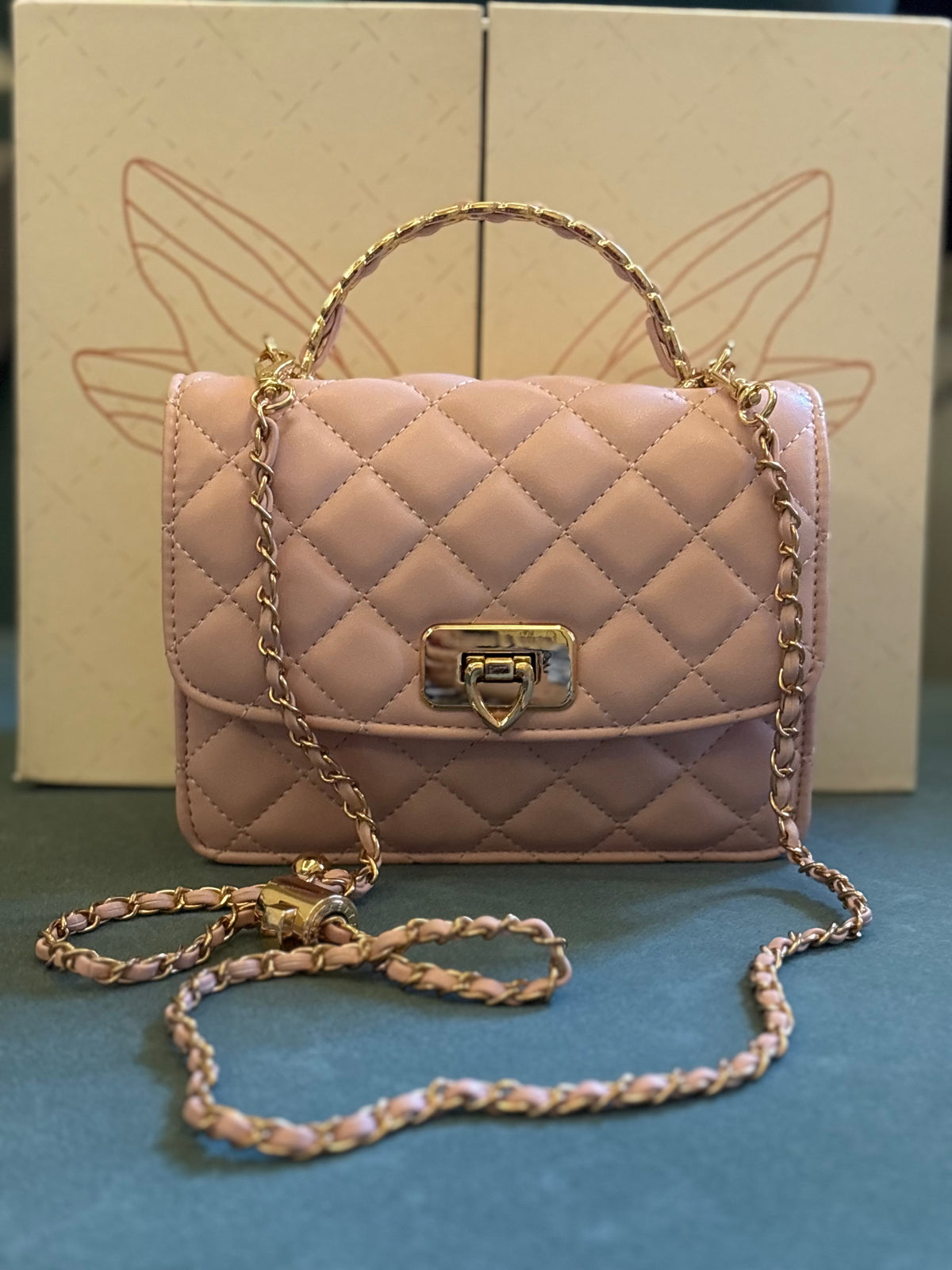 C&K pink Sling Bag