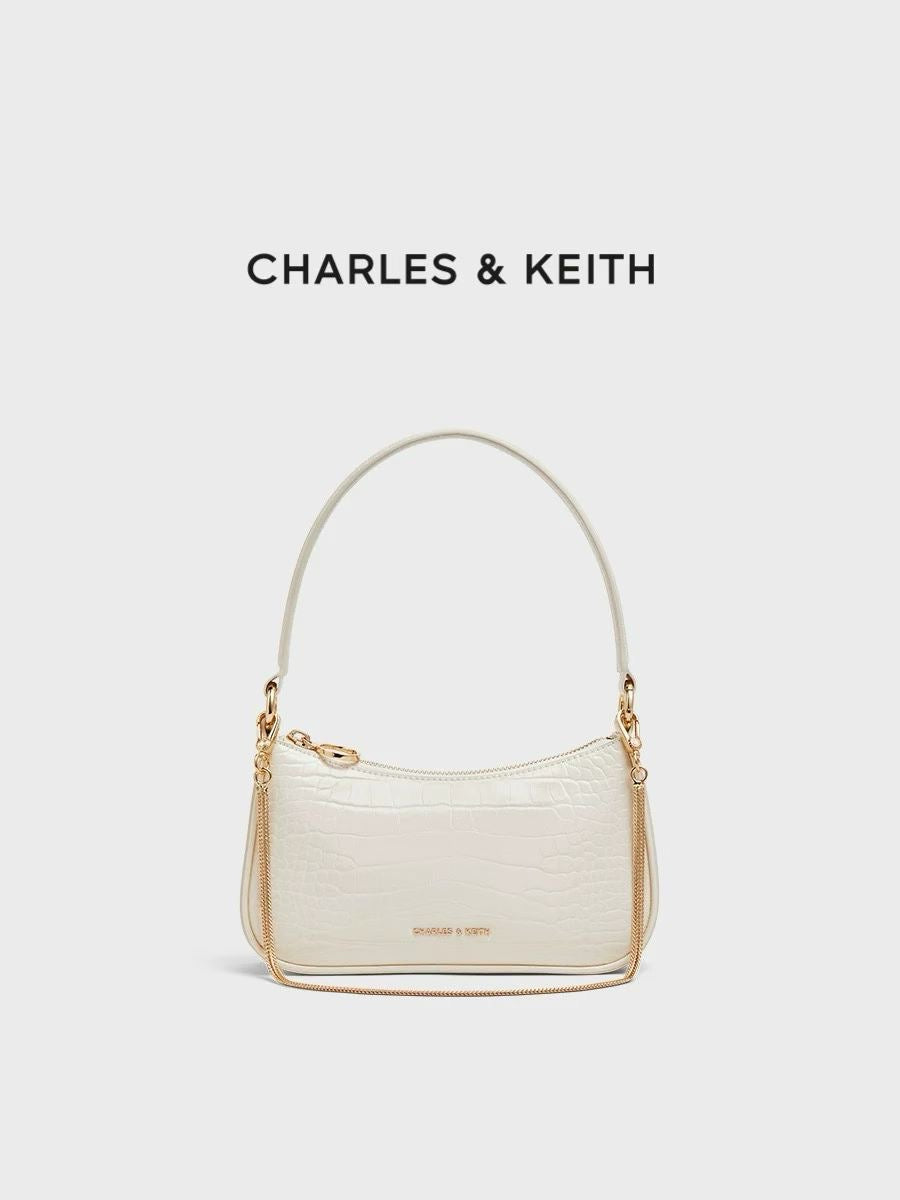 C&K white Moon Bag
