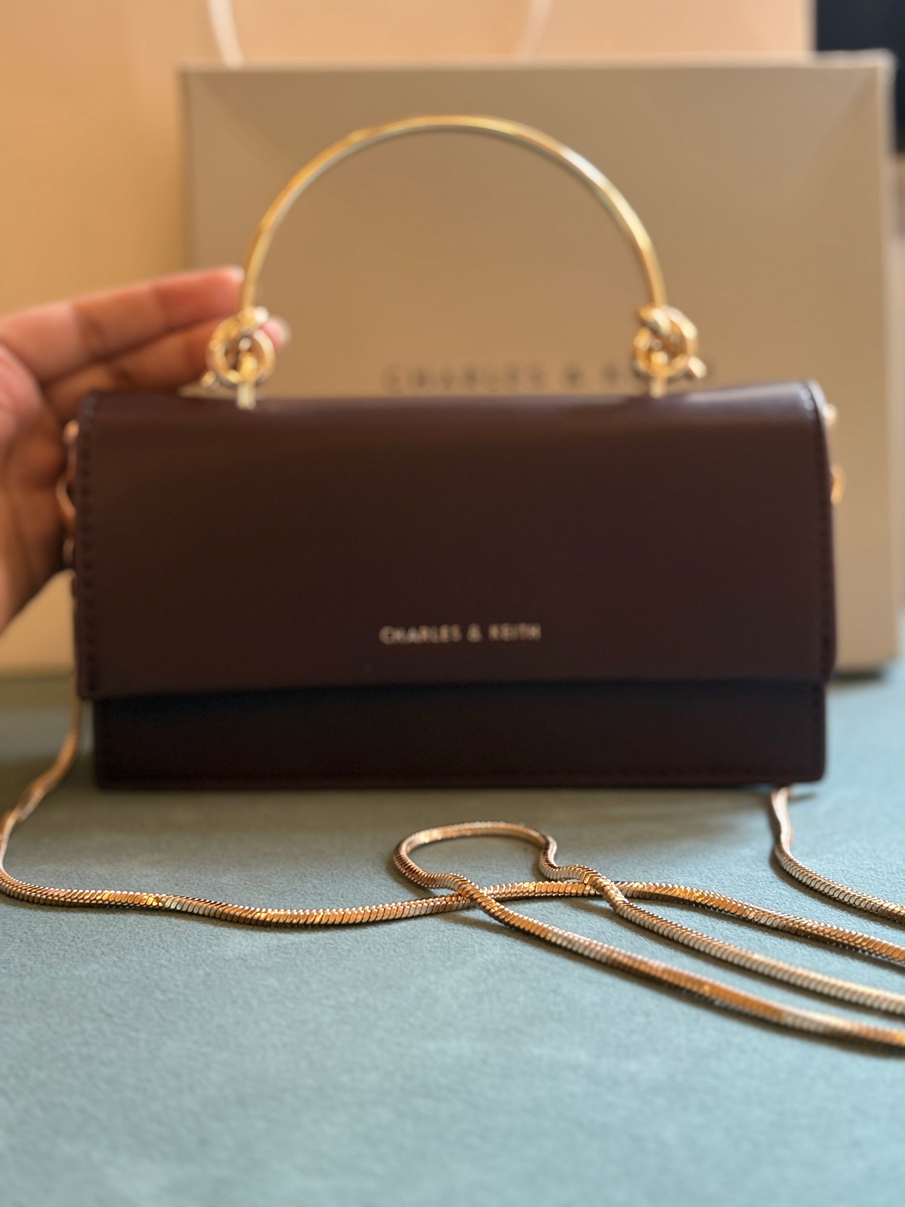 C&K pookie Wine Sling Bag