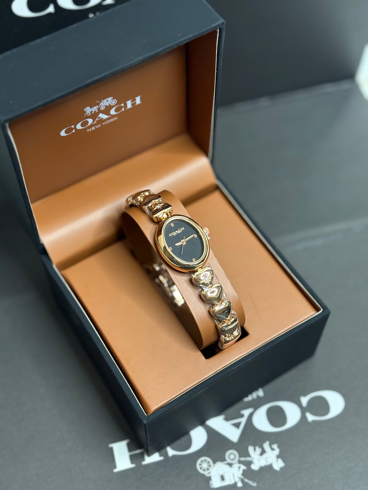 Heart Watch - black