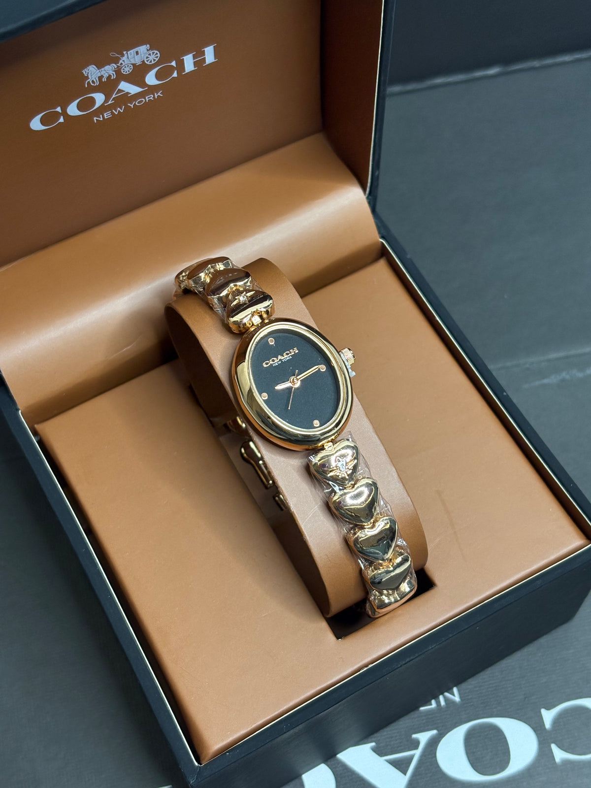 Heart Watch - black
