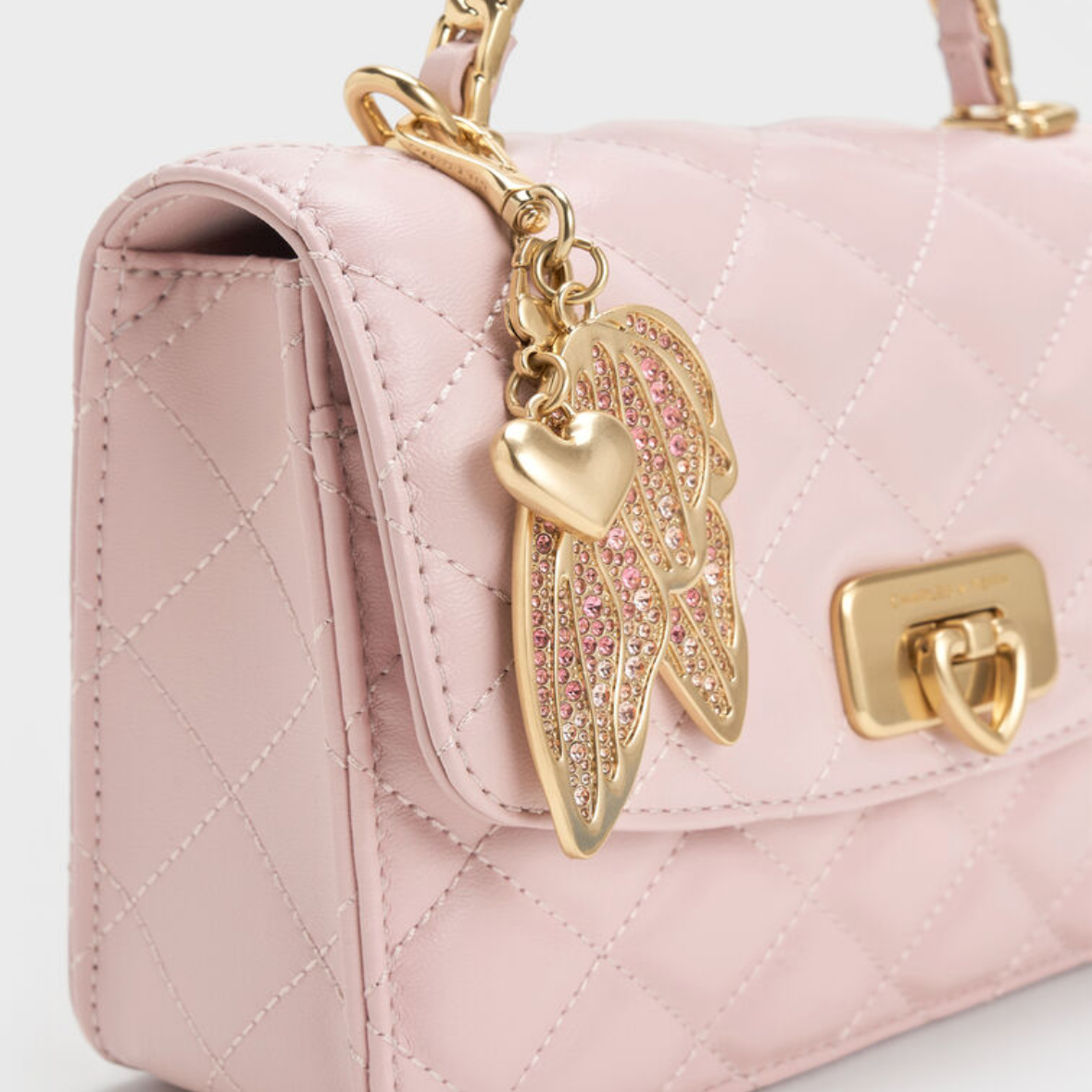 C&K pink Sling Bag
