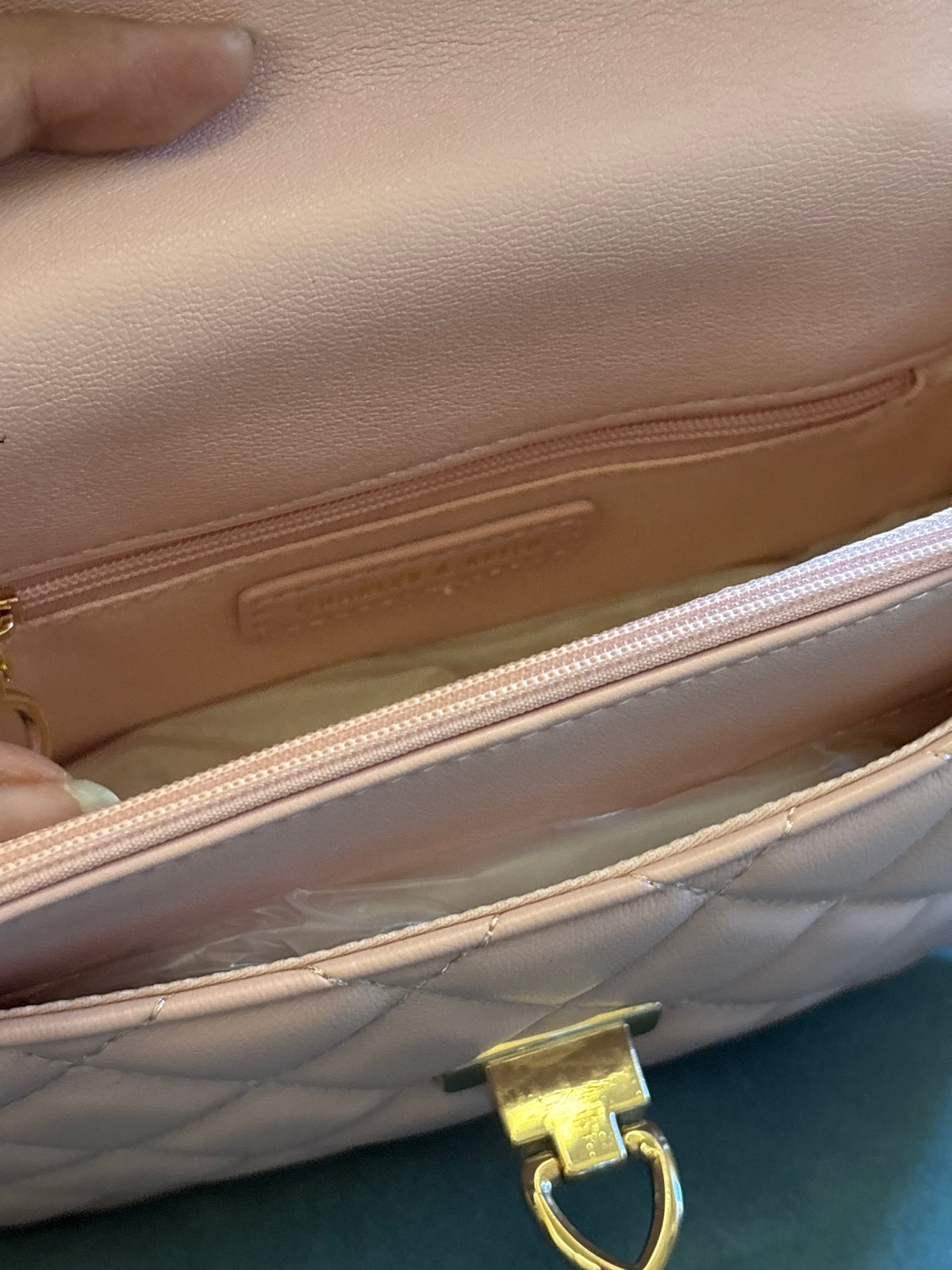 C&K pink Sling Bag