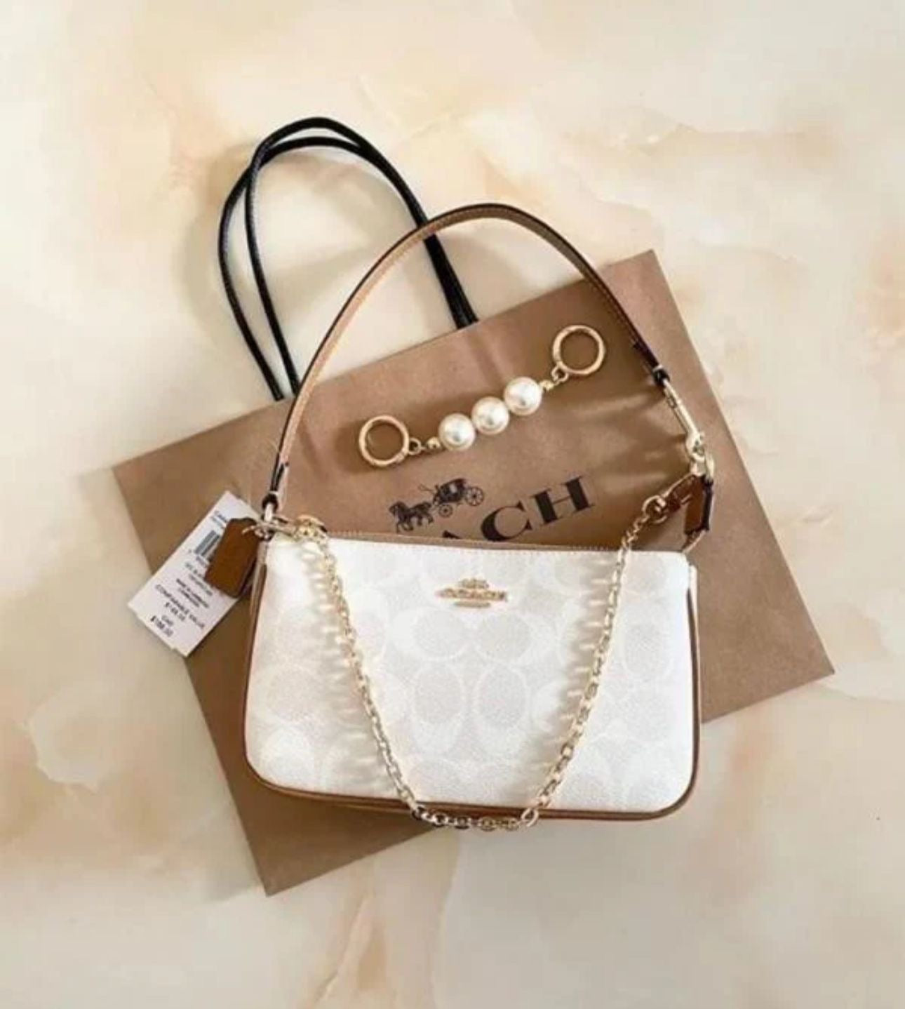 Glacier White Nolita Bag