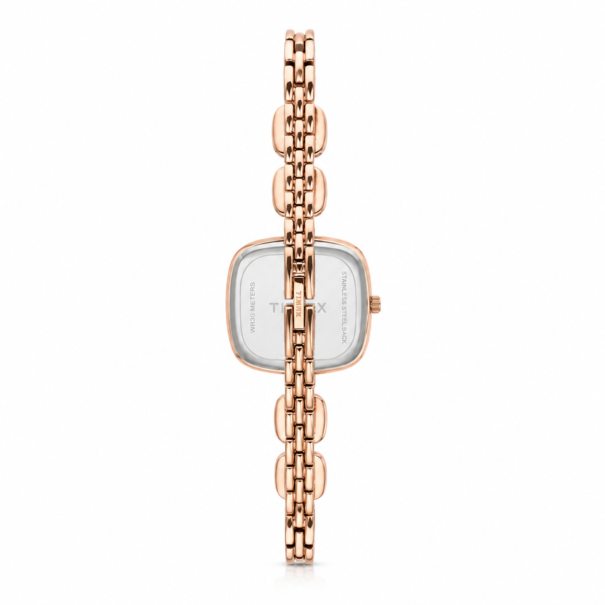 TIMEX Fria Women Silver Square Dial Analog Watch - TWEL21001