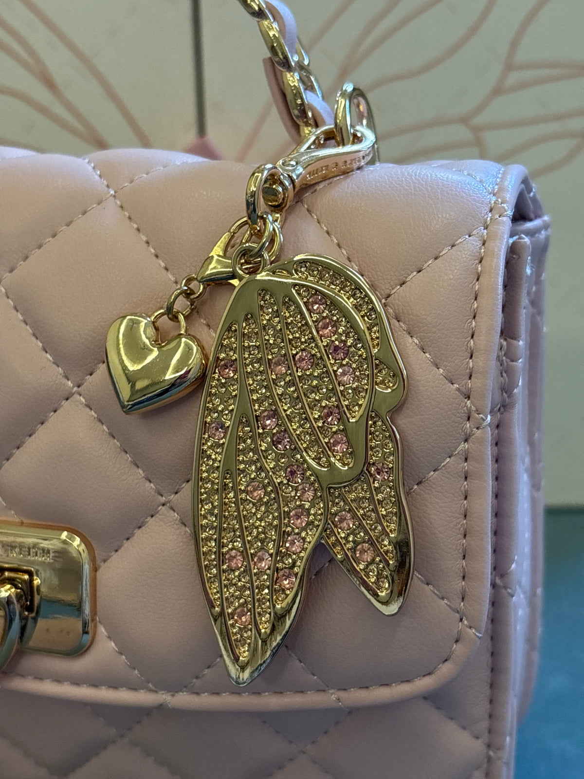 C&K pink Sling Bag
