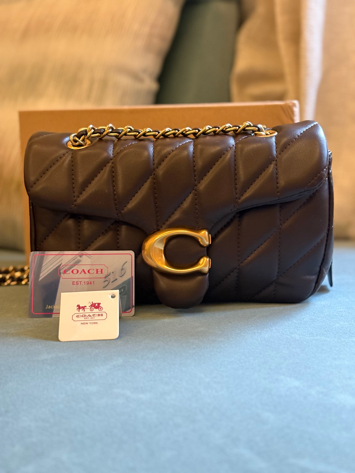 Cushion Bag - choco brown