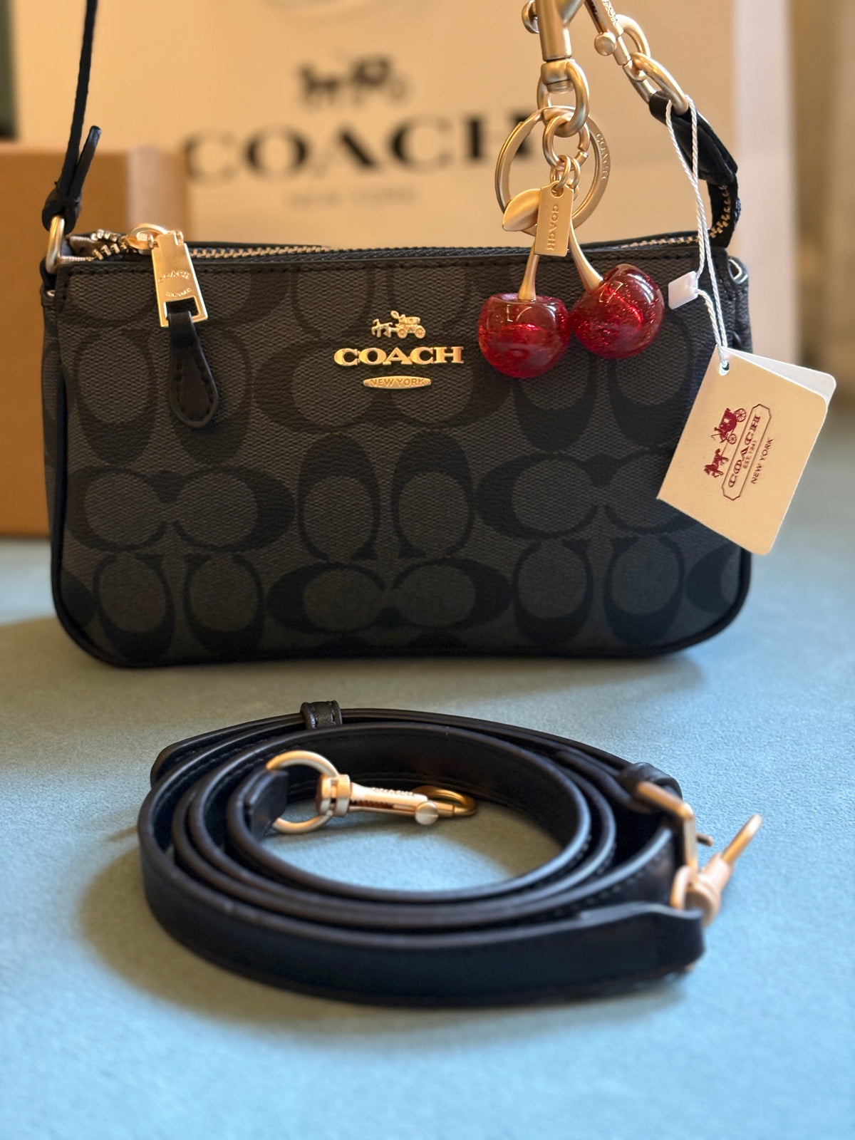 Black CC Sling Bag