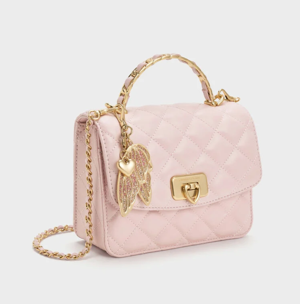 C&K pink Sling Bag