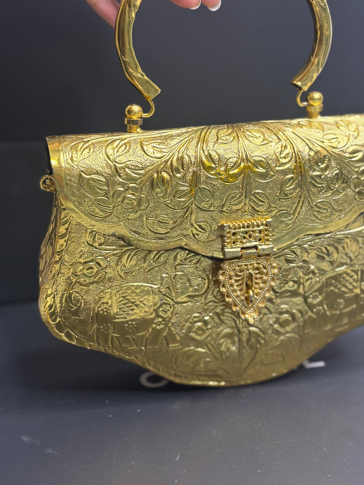 Metal Gold Bag