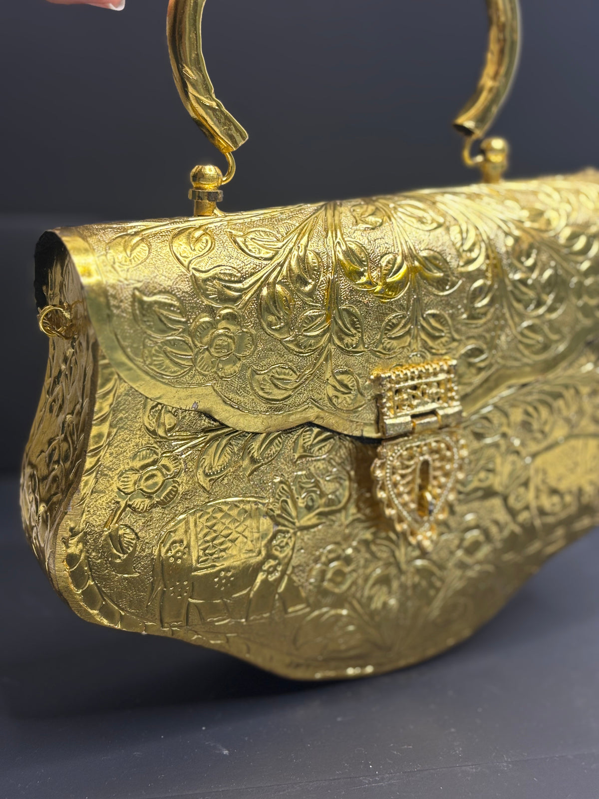 Metal Gold Bag