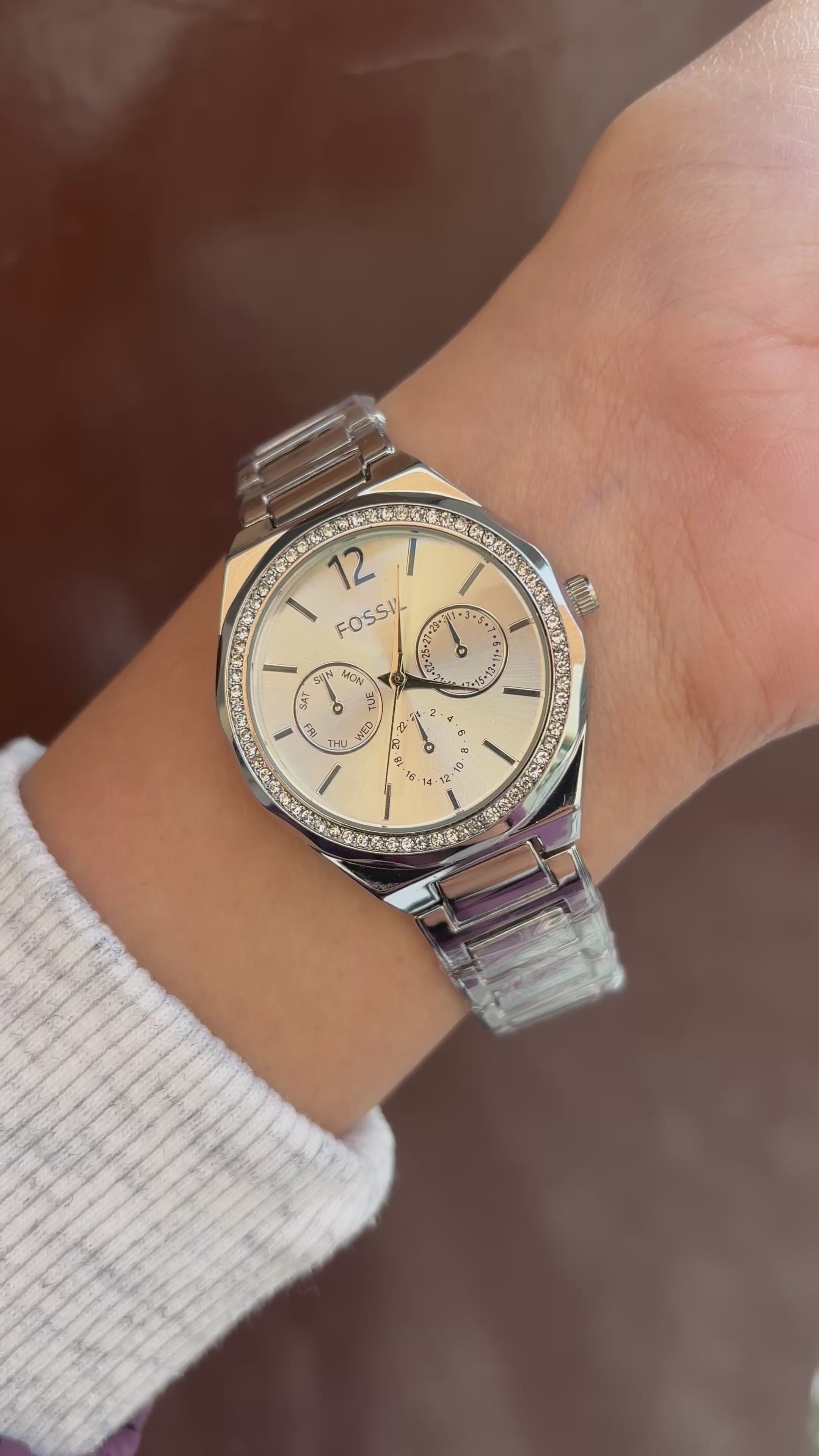 Perle Silver Watch